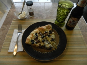 There is nothing better than having Root Beer with Pizza.
